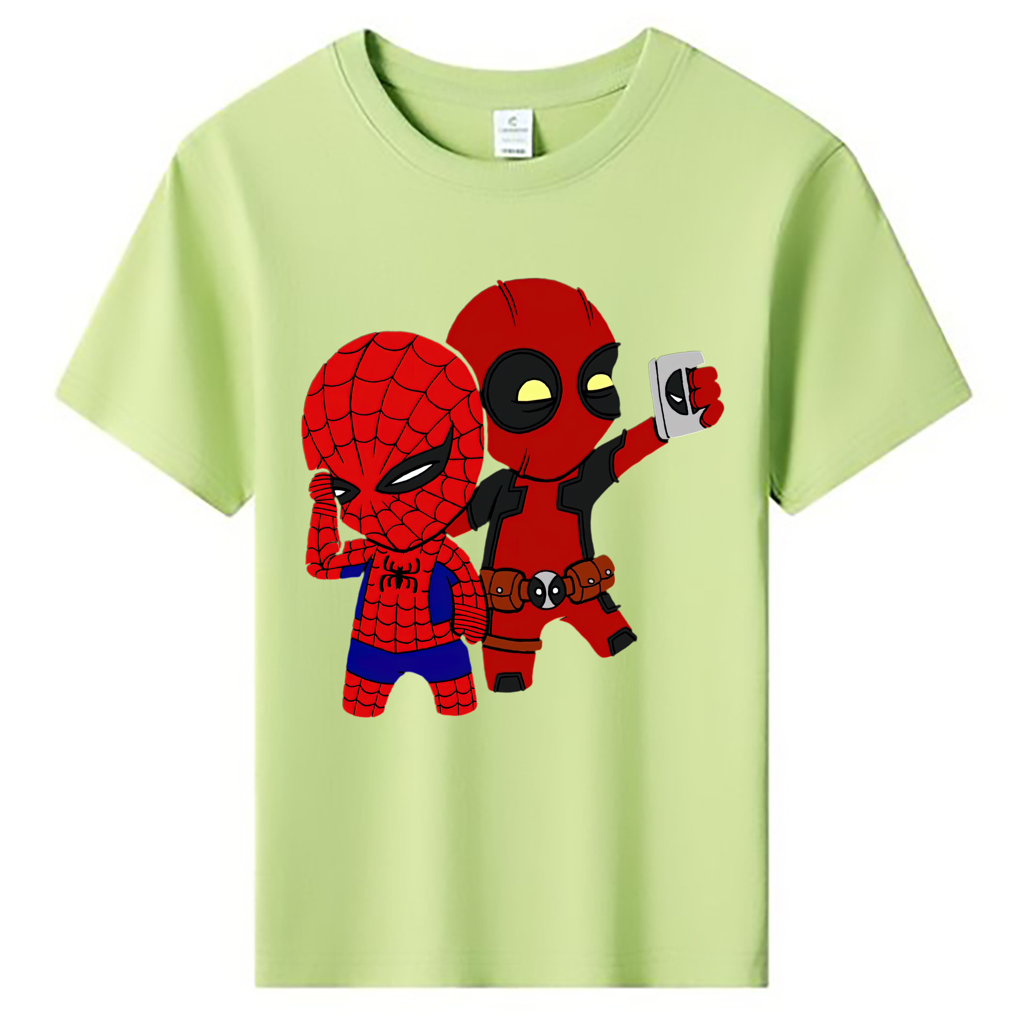 （画像用） Deadpool デッドプール 綿100％キッズTシャツ（フロントプリント）